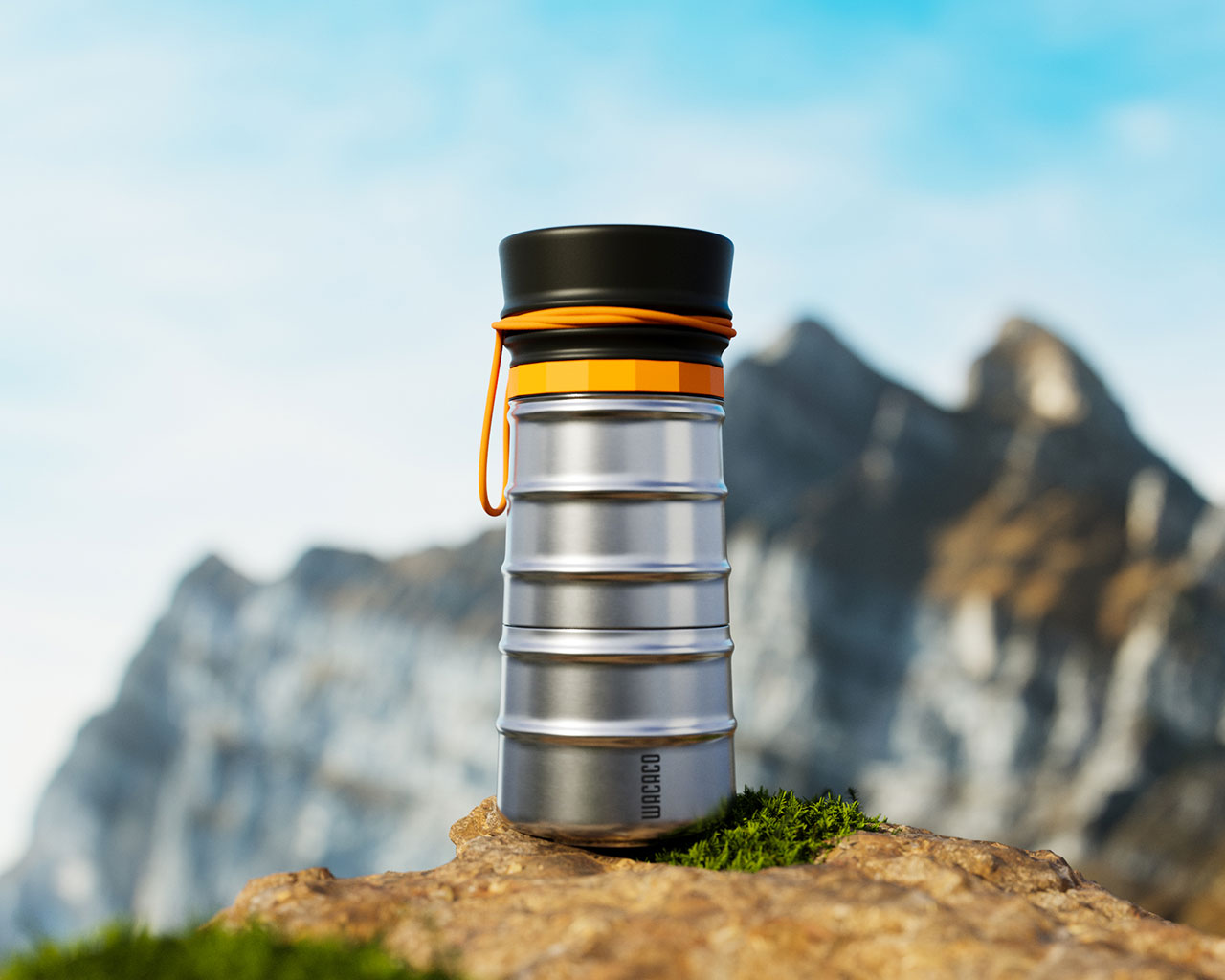 MokaMax Instant Coffee Pot Steeps On The Go
