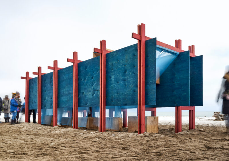 Specularia, art installation, woodbine beach