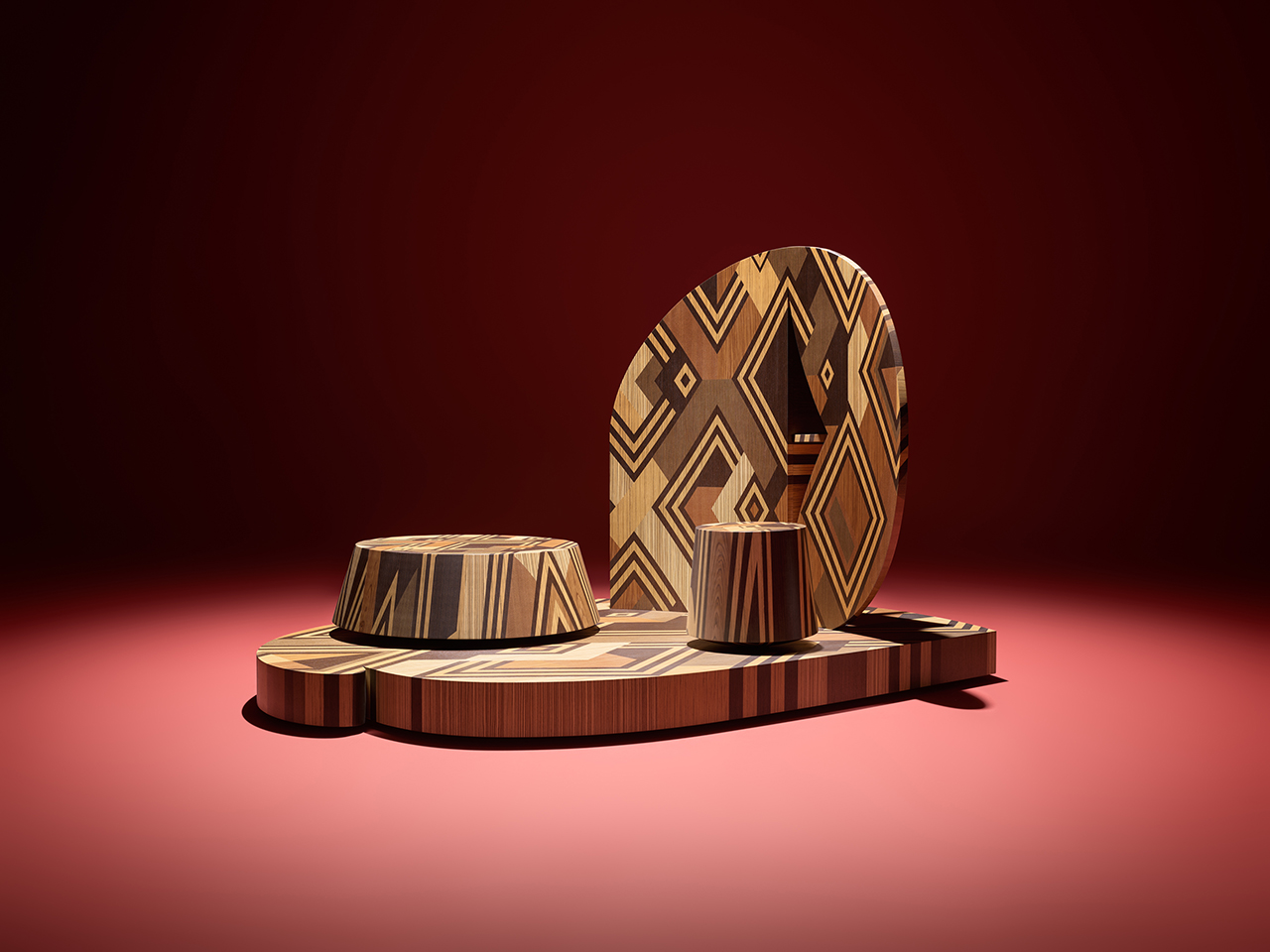 The Lost Cloth Project: Ancestral Patterns Recast in Wood